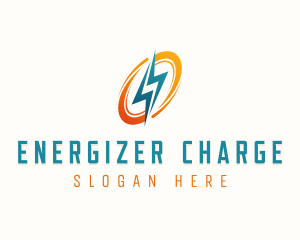 Power Lightning Electric logo design