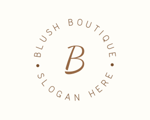 Beauty Cosmetics Boutique Perfume  logo design