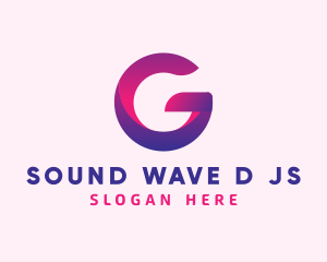 Music Studio Letter G logo
