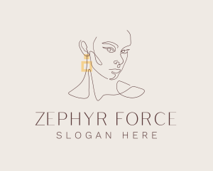 Elegant Beauty Earring Logo