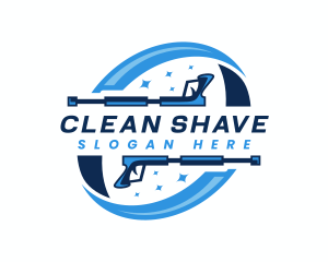 Cleaning Pressure Washing logo design