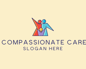 Colorful Family Care  logo design