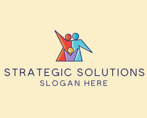 Colorful Family Care  logo design