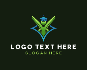 Education Learning Graduation Logo