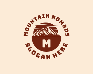 Alpine Mountain Adventure logo design