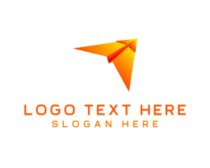 Plane Logistics Delivery logo