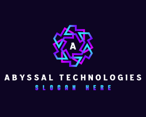 Cyber Technology Software logo design