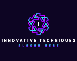 Cyber Technology Software logo design