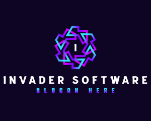 Cyber Technology Software logo design