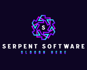 Cyber Technology Software logo design