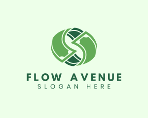 Cash Currency Flow logo design