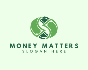 Cash Currency Flow logo design