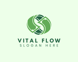 Cash Currency Flow logo design