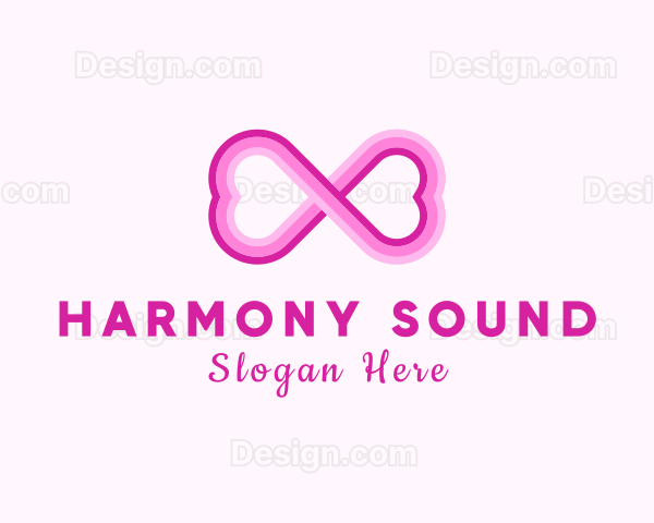 Infinity Dating Heart Logo