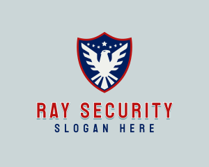 Eagle Shield Security logo design