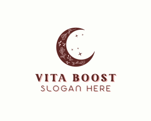 Moon Florist Bohemian Logo