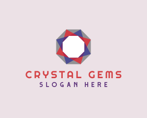 Crystal Gem Jewelry logo design