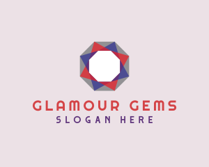 Crystal Gem Jewelry logo design