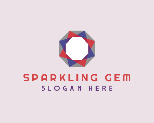 Crystal Gem Jewelry logo design