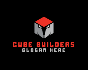 Apparel Suit Cube logo design