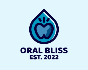 Clean Tooth Droplet logo