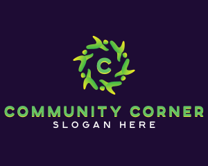 People Community Group logo design