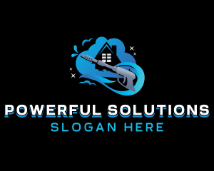 Power Wash Cleaner logo design