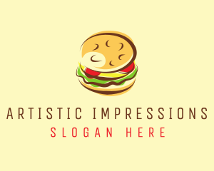 Hamburger Burger Restaurant logo design