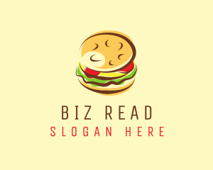 Hamburger Burger Food logo design