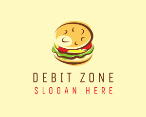 Hamburger Burger Food logo design