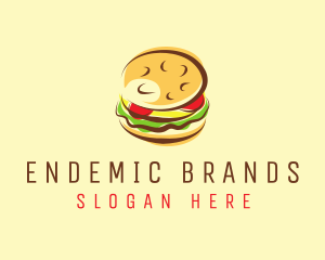 Hamburger Burger Restaurant logo design