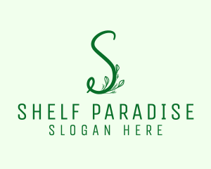 Natural Elegant Letter S logo design