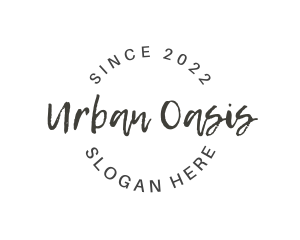 Urban Signature Wordmark logo design