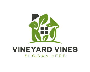 Green Vine Home logo design