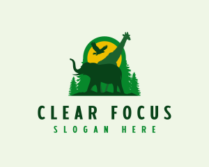 Forest Animal Jungle Logo