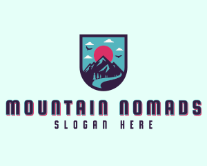 Road Mountain Summit logo design