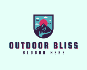 Road Mountain Summit logo design