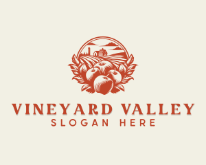 Apple Valley Farm logo design