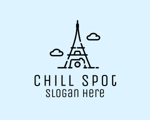 Paris Photographer Camera logo design