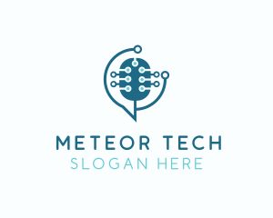 Tech Microphone Studio logo design