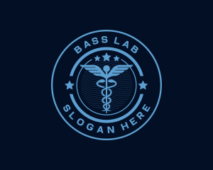 Caduceus Medical Hospital logo design