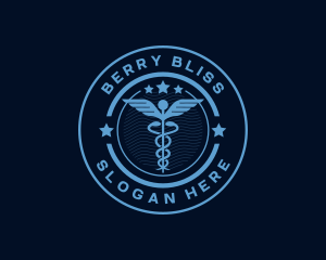 Caduceus Medical Hospital logo design