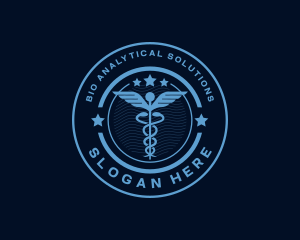 Caduceus Medical Hospital logo design