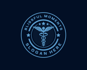 Caduceus Medical Hospital logo design