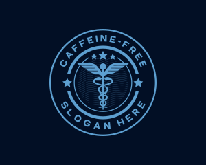 Caduceus Medical Hospital logo design