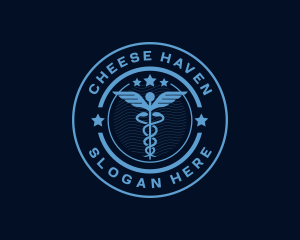 Caduceus Medical Hospital logo design