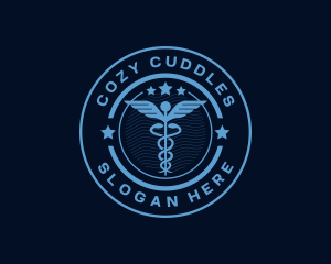 Caduceus Medical Hospital logo design