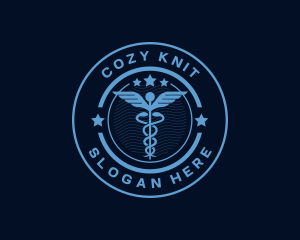 Caduceus Medical Hospital logo design