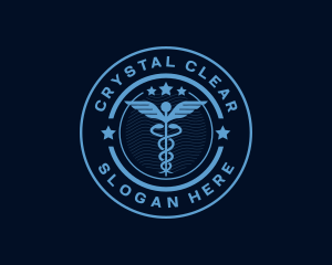 Caduceus Medical Hospital logo design