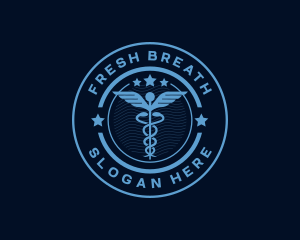 Caduceus Medical Hospital logo design